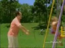 The swing in the park