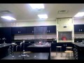 Dry ice bomb blows hole in ceiling