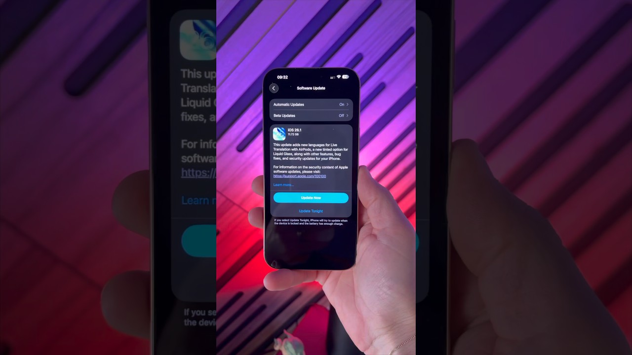 iOS 26.1 וואצאפ לאפל וואצ!