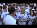 A First-Year Class Photo at Duke University