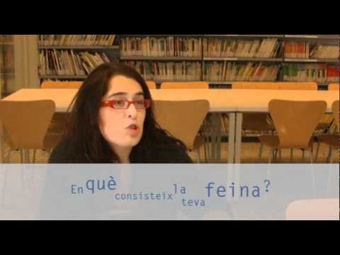 Eva Miraball: Responsable de biblioteca