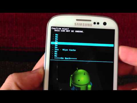 how to remove cwm recovery galaxy s4