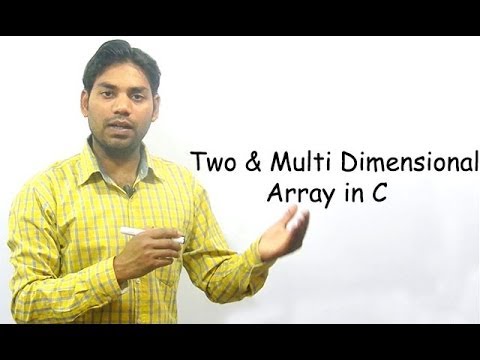 how to define three dimensional array in c