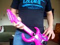 circuit bent toy guitar