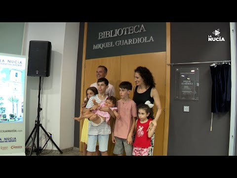 La Biblioteca de La Nucía toma el nombre de su cronista Miquel Guardiola