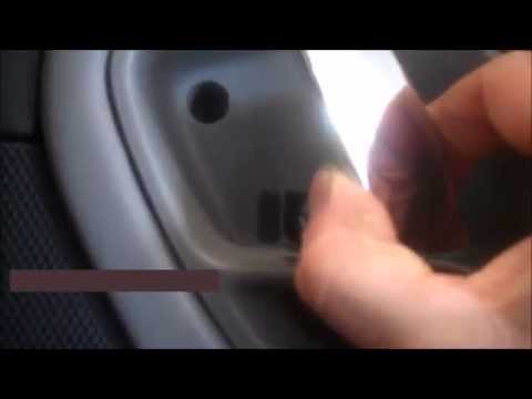 how to remove wj door panel