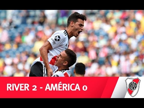 Los lujos y los goles de River ante América