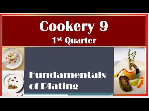 TLE COOKERY 9 QTR 1, Lesson 2, LO 3 1, Fundamentals of Plating