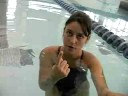 How to Swim the Freestyle Stroke : How to Blow Bubbles while Swimming