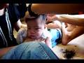 Tin Yu 1st Haircut (Part 1)