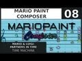 Mario and Luigi: PiT - Time Machine on Mario Paint