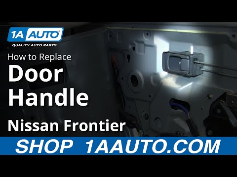 How To Install Replace Inside Door Handle 2001-04 Nissan Frontier