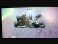 F1 Mark Webber crash with Heikki Kovalainen Valencia 2010 Formula 1 Gran Prix