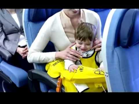 how to fasten aeroplane seat belt