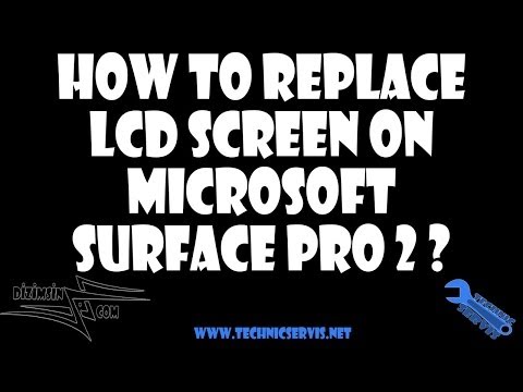 How to Replace LCD Screen on Microsoft Surface Pro 2 Step by Step instruction !