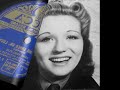 GREAT BRITAIN`S NUMBER ONE FEMALE VOCALIST AND BAND SINGER ~ ANNE SHELTON ~ PUT YOUR SHOES ON, LUCY ~ 1952