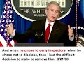 will congress listen? impeach now! bush is a threat to peace