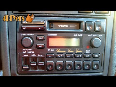 DIY: Volvo Stereo Removal