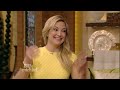 kate hudson - gorgeous and leggy - kelly ripa show.
