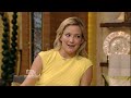 kate hudson - gorgeous and leggy - kelly ripa show.