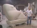 website: www.vladvolosenko.com 
this clip shows work in progress on a couple of marble pieces in my studio in toronto, as well as my earlier works in kiev, ukraine, where i also have an established studio for stone carving. the sculptures shown in this clip were installed in miami (miami one hotel) and san francisco (st.regis hotel).