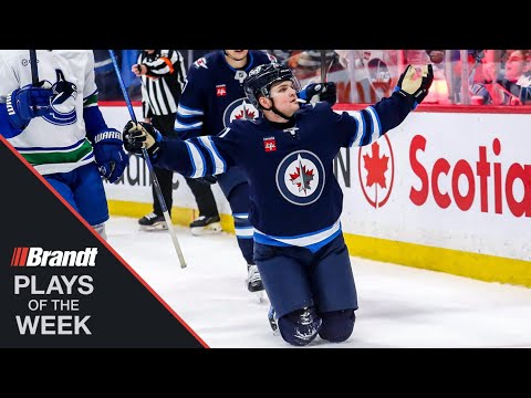 Jets' Cole Perfetti Shows Off "Dirty Dangles" & Top Shelf Finish | NHL Plays Of The Week