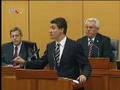 Govor Zorana Milanovića prilikom glasanja o novim ministrima