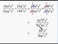 Divisi�n de Fracciones - ejemplo 01