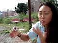 It's me eating some red bean in a rice cake thing...