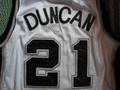 Kevin Durant and Tim Duncan authentic jersey
