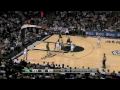 Milwaukee vs San Antonio NBA Highlights 11/23/09