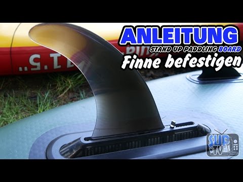 Anleitung: Finne am iSUP befestigen | Finnensysteme [deutsch]