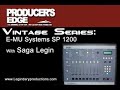 Vintage Series E-Mu SP 1200 with Saga Legin