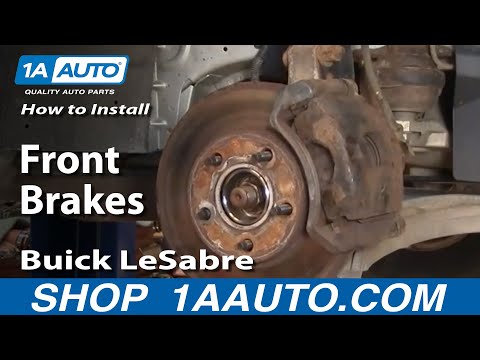 How To Install Replace Front Brakes Buick LeSabre 00-05 1AAuto.com