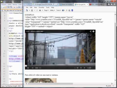 umh1471 2012-13 Lec406 Insertar vídeos de YouTube