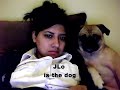 JLO WATCHING TV