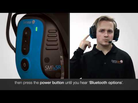 bluetooth communications - Setup a Sensear smart ear muff with a Bluetooth two-way radio or a two-way radio with a Bluetooth dongle. It is important to complete the steps in the Connec...