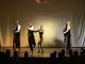 Azucena performing with Santo Rico (Gangster routine)
