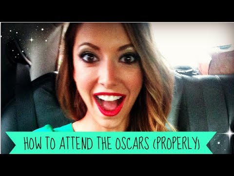 THE PROPER WAY TO ATTEND THE OSCARS