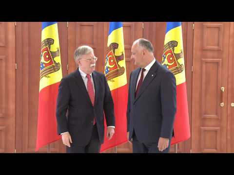 Președintele țării a avut o întrevedere cu consilierul Președintelui SUA pentru securitate națională