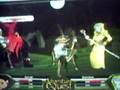 Boss battle against necromancer boss