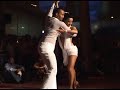 Manoah en Femke salsa show