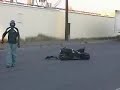 Moto Noir crash