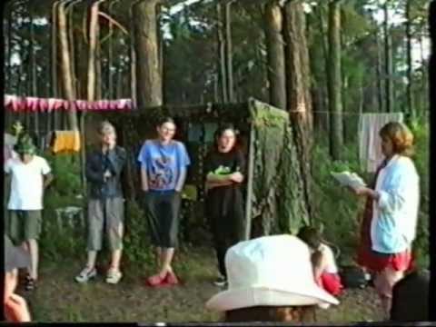 2002 Лагерь Долина, п. Новый Энхалук. Архив видео турклуба 'Наследники'