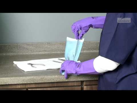 how to drain autoclave