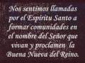 carmelitas misioneras  nuestra vida fraterna 1ª parte 