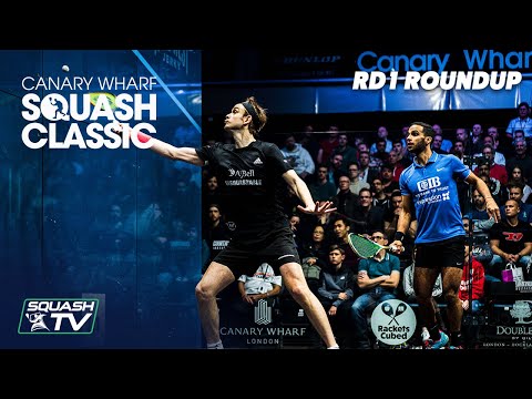 Squash: Canary Wharf Classic 2021 - Rd1 Roundup [Pt.2]