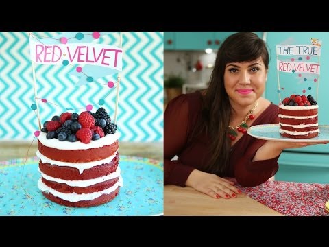 how to make a purple velvet cake
