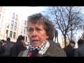 Activist Super-glued inside BBC HQ