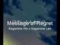 Regret Message - Mio x Kagamine Rin x Kagamine Len (eng subs)